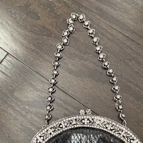 Crystal Python top handle bag - Picture 3 of 7